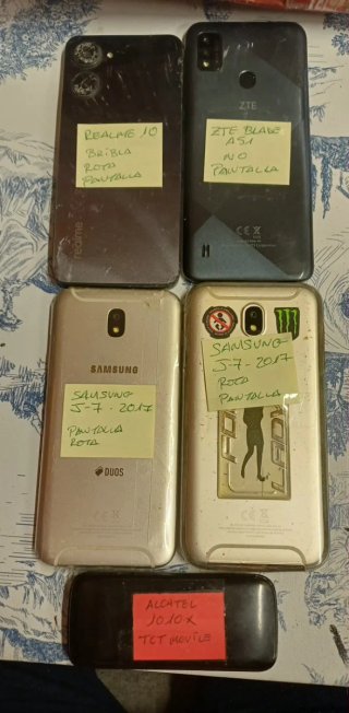 Lote 23 móviles Asus, Huawei, Samsung, Wiko