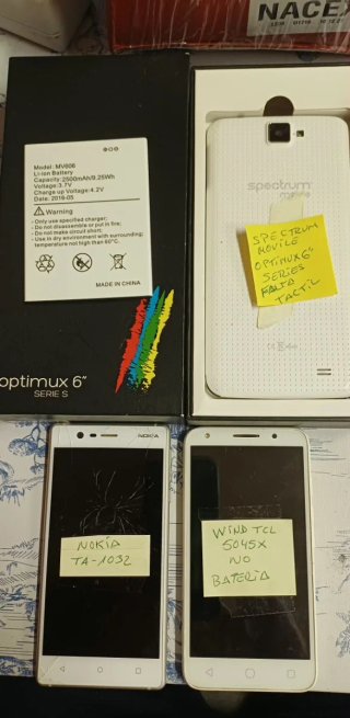 Lote 23 móviles Asus, Huawei, Samsung, Wiko
