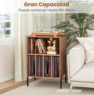 Mueble para Tocadiscos Costway NUEVO