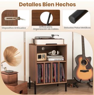 Mueble para Tocadiscos Costway NUEVO