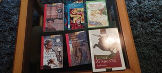 6 libros a partir de 12años