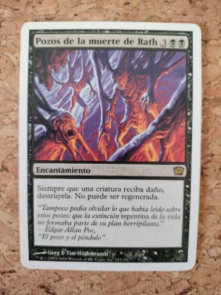 Pozos de la muerte de Rath - Magic The Gathering