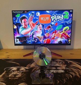 🇪🇸 Eye Toy Play 2 PS2 Platinum Completo