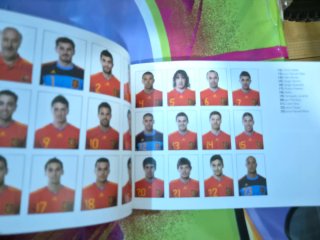 Libro de la seleccion española de futbol campeones