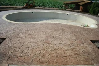 Hormigón impreso para exteriores
