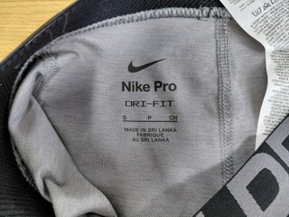 Leggings Nike Pro Donna Grigio Taglia S