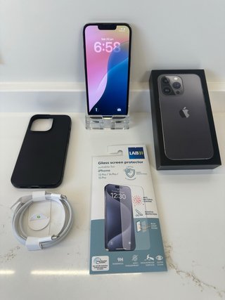 iPhone 13 Pro Gris 100% Batería + Accesorios