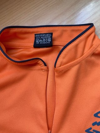 Maillot Ciclismo Spiuk Naranja Talla M