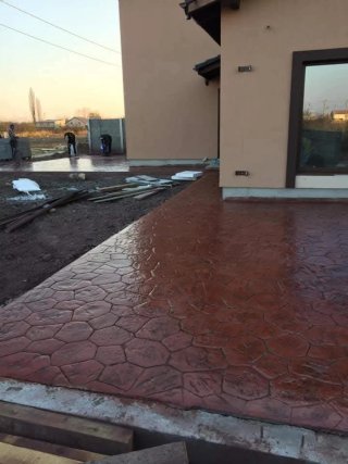 Hormigón impreso para exteriores