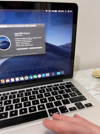 MacBook Pro 13 2014 Plata