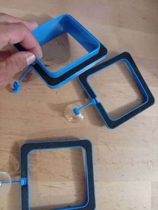Pack 3 comederos flotantes acuario