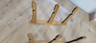 Soporte tablas surf madera bambú