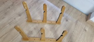 Soporte tablas surf madera bambú
