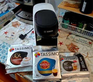 Cafetera Bosch Tassimo Finesse Blanca