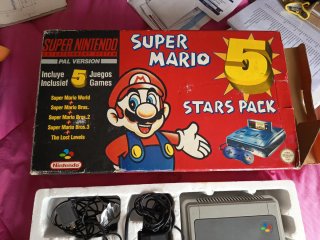 Super Nintendo 5 Juegos Stars Pack