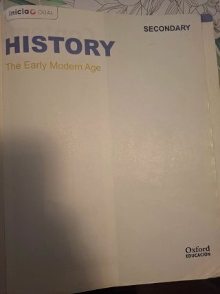 History, Secondary The Early Modern Age