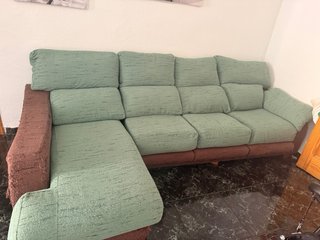 Sofá chaise longue 4 plazas