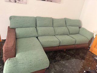 Sofá chaise longue 4 plazas