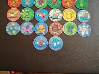 Lote Tazos Pokémon Variados (Venta Individual)