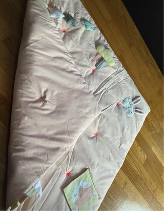 Alfombra de actividades Sweet Fun - rosa estampado