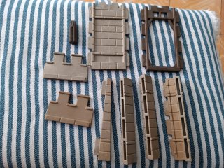 Piezas sueltas castillo medieval Playmobil
