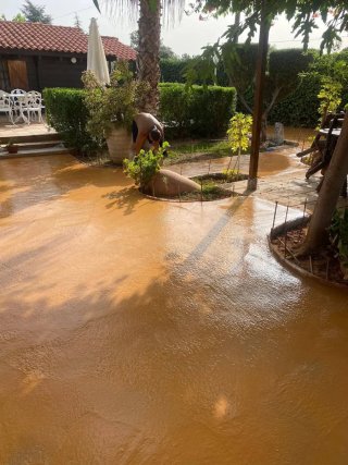 Hormigón impreso para exteriores