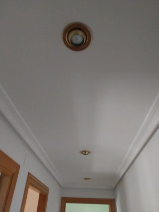 Focos empotrables dorados para lámparas Led