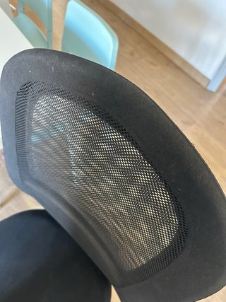 Silla de oficina Ikea negra