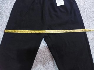 Pantaloni jeans neri, taglia L/XL