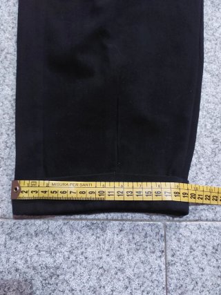Pantaloni jeans neri, taglia L/XL