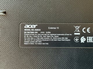 Portátil Acer Extensa 15 Intel Core i7