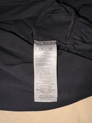 Vestito nero Only taglia XS