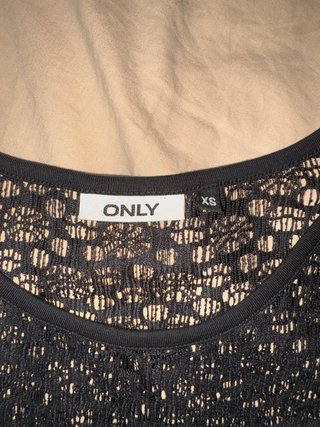 Vestito nero Only taglia XS