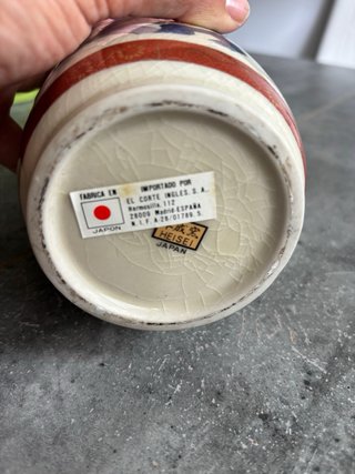 Jarrón Japonés Heisei Cerámica