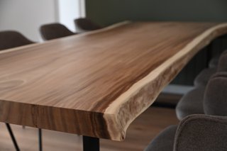 Mesa de Acacia A MEDIDA