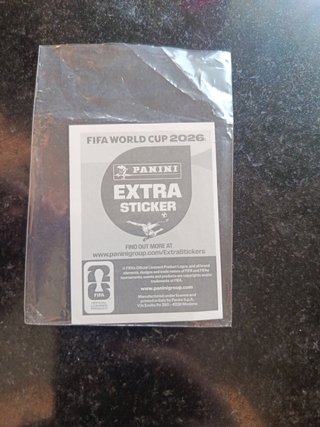 Extra sticker cristiano ronaldo