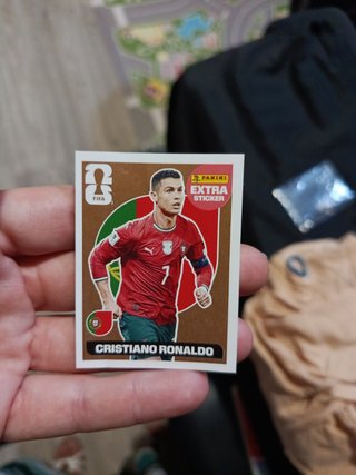 Extra sticker cristiano ronaldo