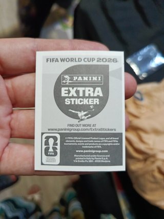 Extra sticker cristiano ronaldo