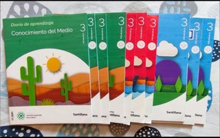 Libros de colegio tercero de primaria