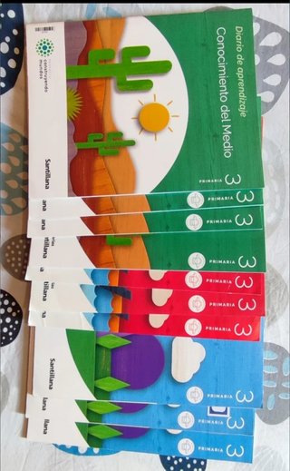 Libros de colegio tercero de primaria