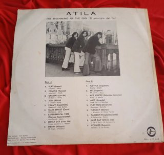 Vinilo Atila The Beginning of the End 1975