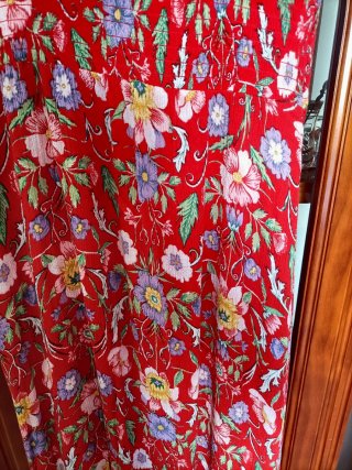 Vestido Largo Springfield Estampado Flores