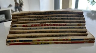 Lote 10 Novelas Pulp Antiguas Molino