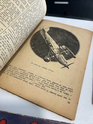 Lote 10 Novelas Pulp Antiguas Molino