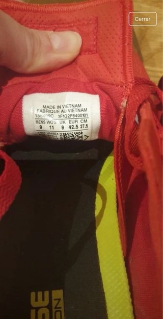 Converse Talla 42.5 Rojas