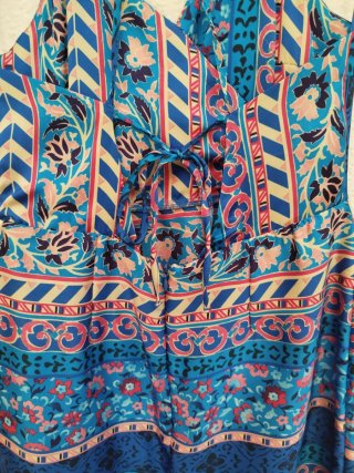 Vestito Zara con Stampa Satinata