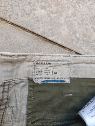 Pantalón corto camuflaje G-Star RAW Talla 46