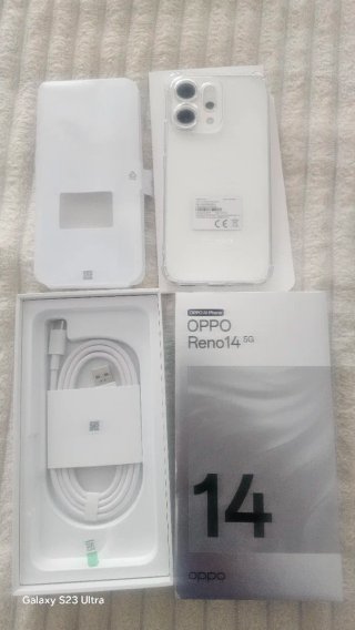 Oppo Reno14 5G Blanco Nuevo