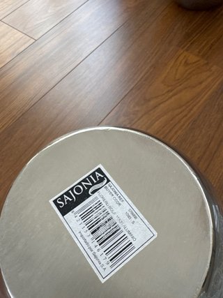 Jarrones Sajonia Metal Plateado Martillado