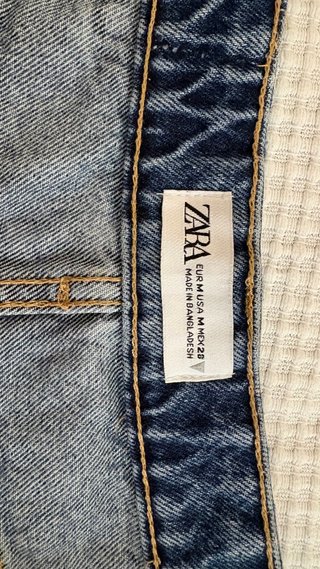 Falda tejana/vaquera ZARA